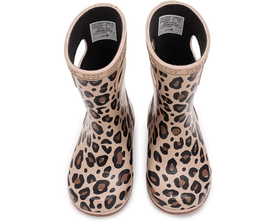 Детские сапоги Bogs Kids Skipper II Leopard с леопардовым принтом