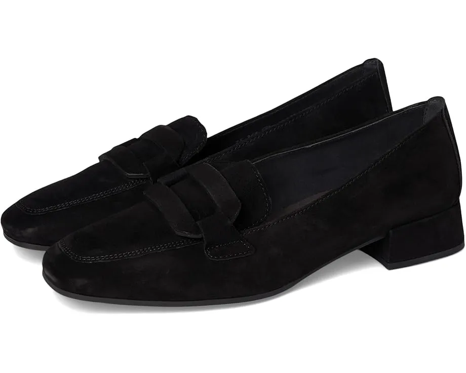 Gabor 75.261.17 замшевые лодочки с квадратным носком и пряжкой