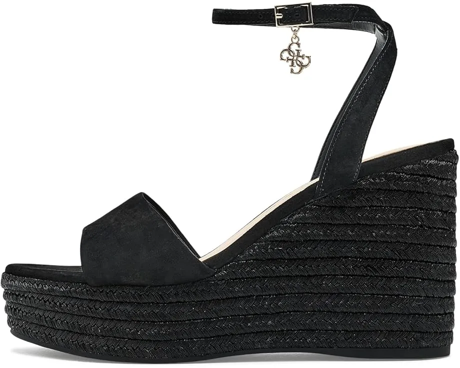 Босоножки GUESS Everly на платформе и клиновом каблуке