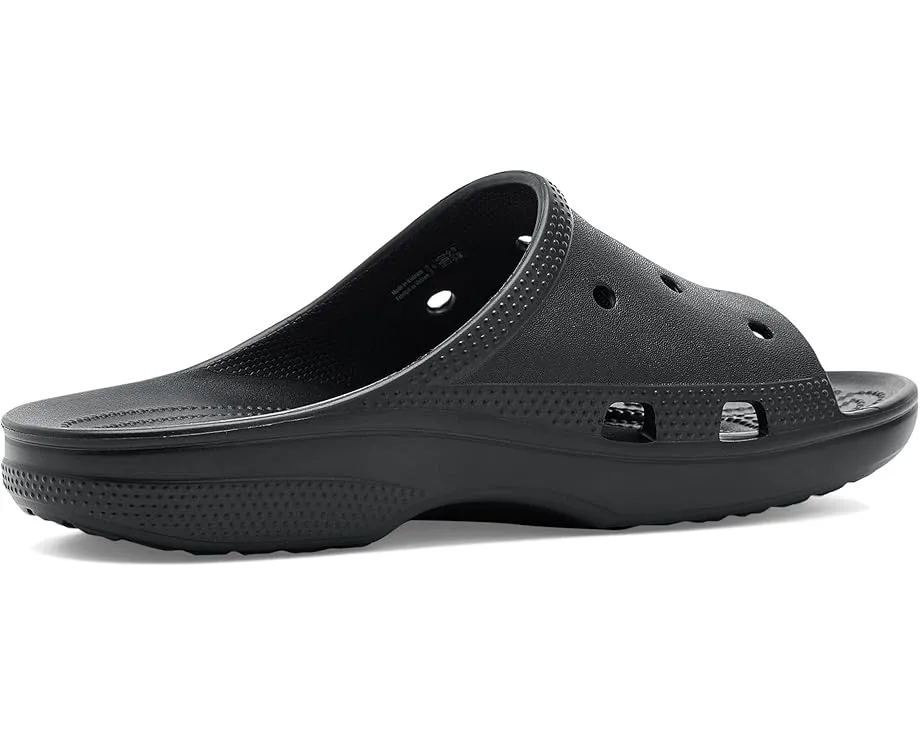 Сланцы Classic Saturday Slides с мягкой стелькой и отверстиями для джиббитц Crocs