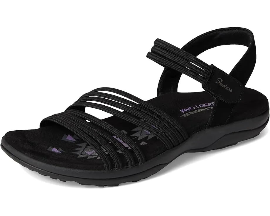 Водостойкие сандалии Skechers Reggae Slim Coffee Run с технологией Stretch Fit и стелькой Memory Foam