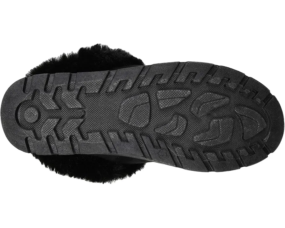 Тапочки Journee Collection Faux Fur Trim Whisp с искусственным мехом и платформой