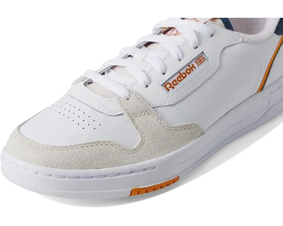 Кроссовки Reebok Phase Court из текстиля и кожи с перфорацией