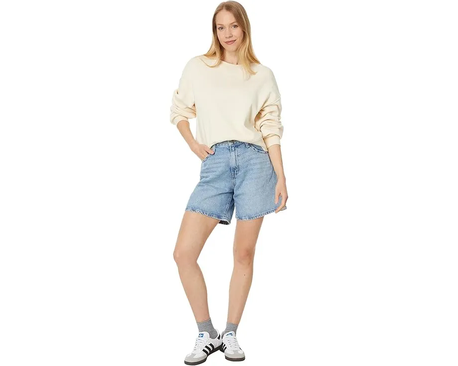 Шорты Levi's High Baggy Short свободного кроя с высокой посадкой и пятью карманами
