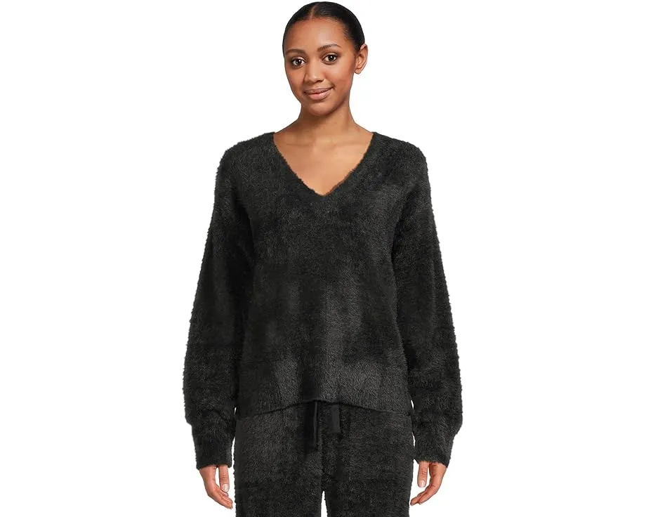 Топ P.J. Salvage Cozy & Chic с длинным рукавом и V-образным вырезом