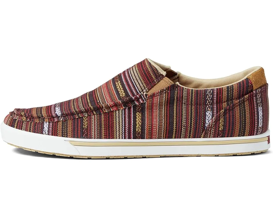 Лоферы Twisted X WCA0046 с эластичными вставками и узором