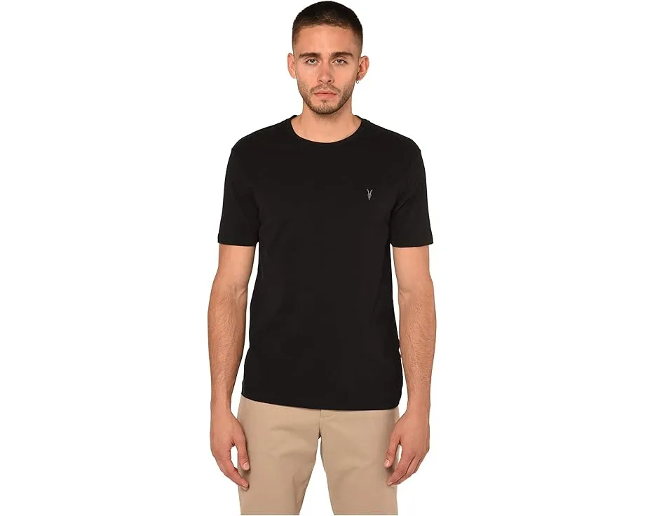 Футболка AllSaints Brace Tonic Crew с вышивкой Ramskull