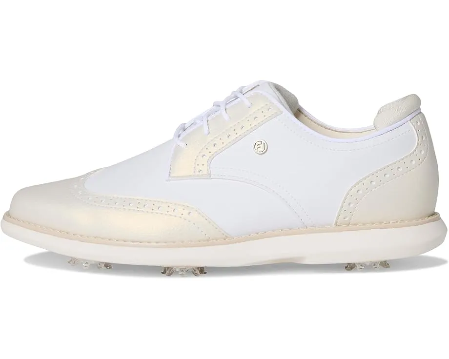 Гольф туфли FootJoy Traditions с кожаным верхом и шипами Pulsar
