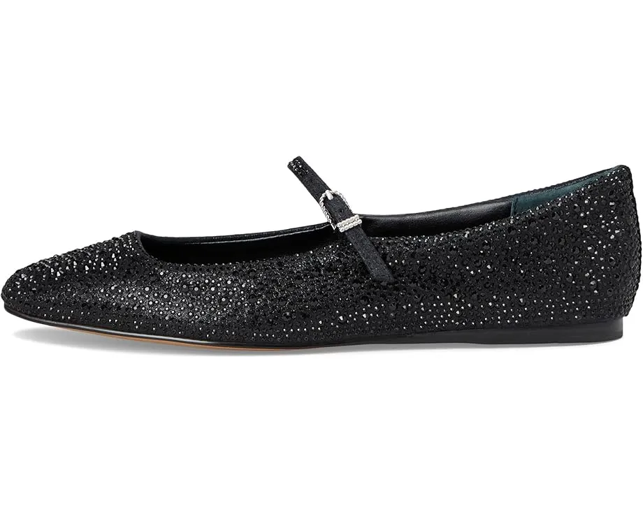 Балетки Reyes Crystal с квадратным носком и стразами
