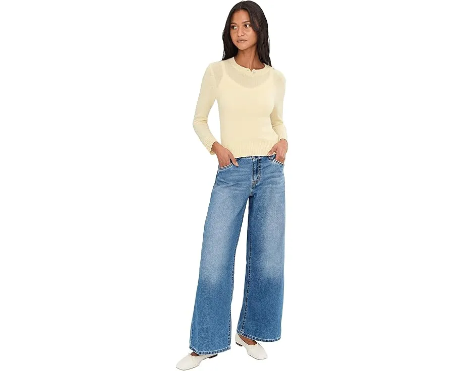 Джинсы Levi's 94 Baggy Wide Leg с широкими штанинами и потертостями