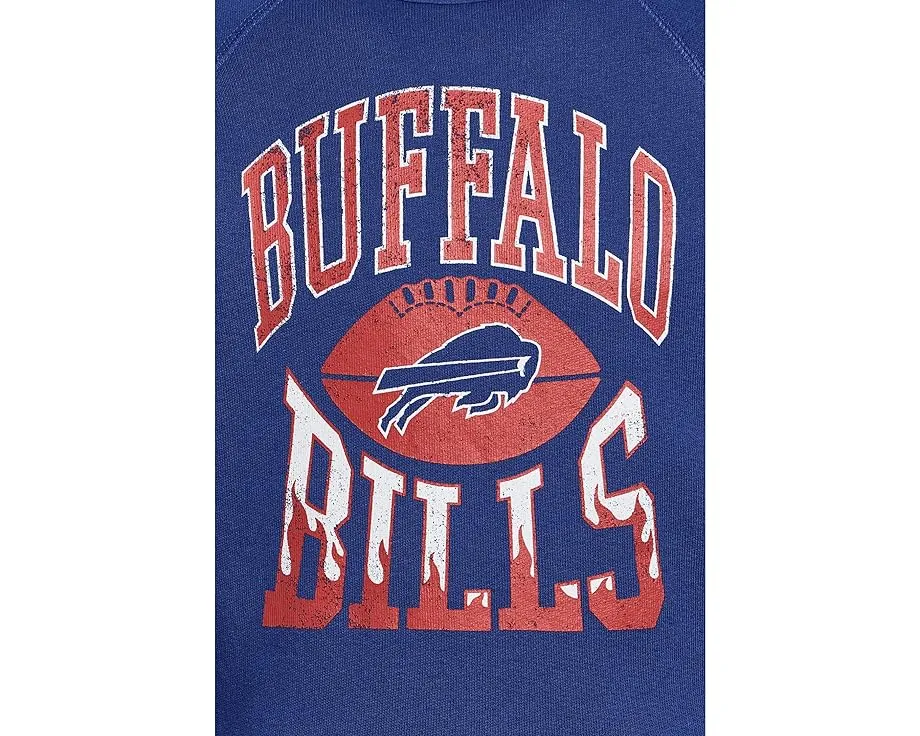 Детская футболка Junk Food Clothing Kids с принтом Buffalo Bills и длинным рукавом