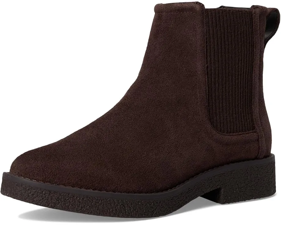 Ботинки Clarks Nella Top из кожи и замши с контурной стелькой