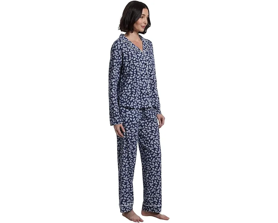 Праздничный пижамный комплект Karen Neuburger с длинным рукавом