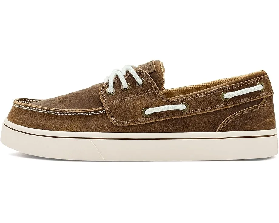 Кожаные ботинки Hava-boat Leather с противоскользящей подошвой