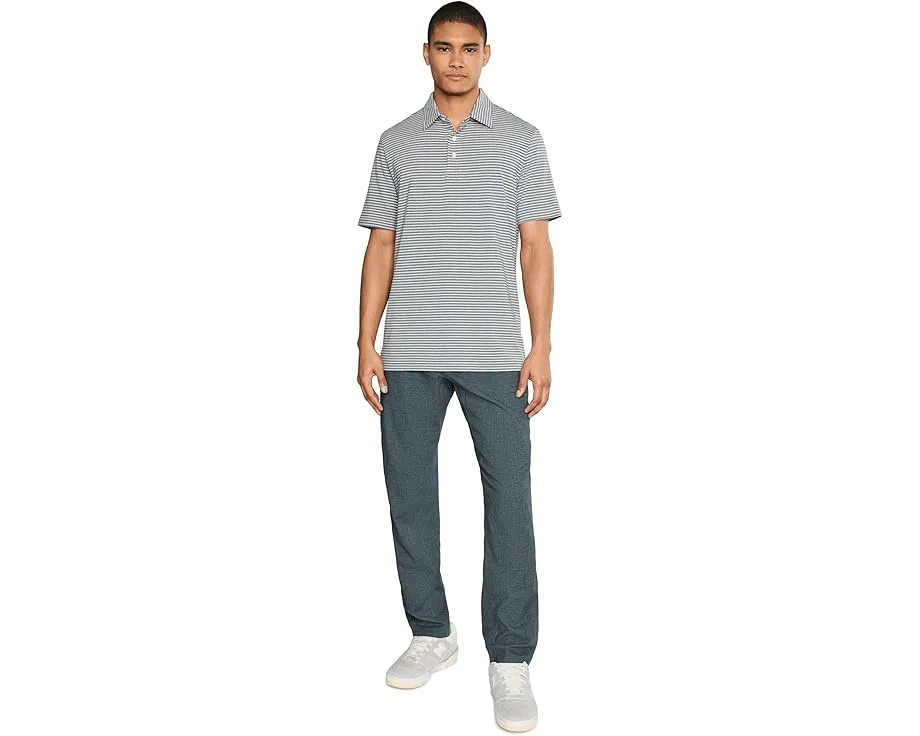 Поло Faherty Short Sleeve Movement Polo с эластичной тканью и классическим кроем
