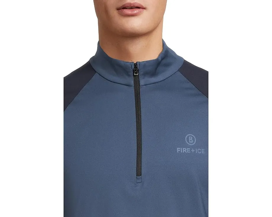 Футболка Bogner Fire + Ice Berkan из быстросохнущей ткани с молнией