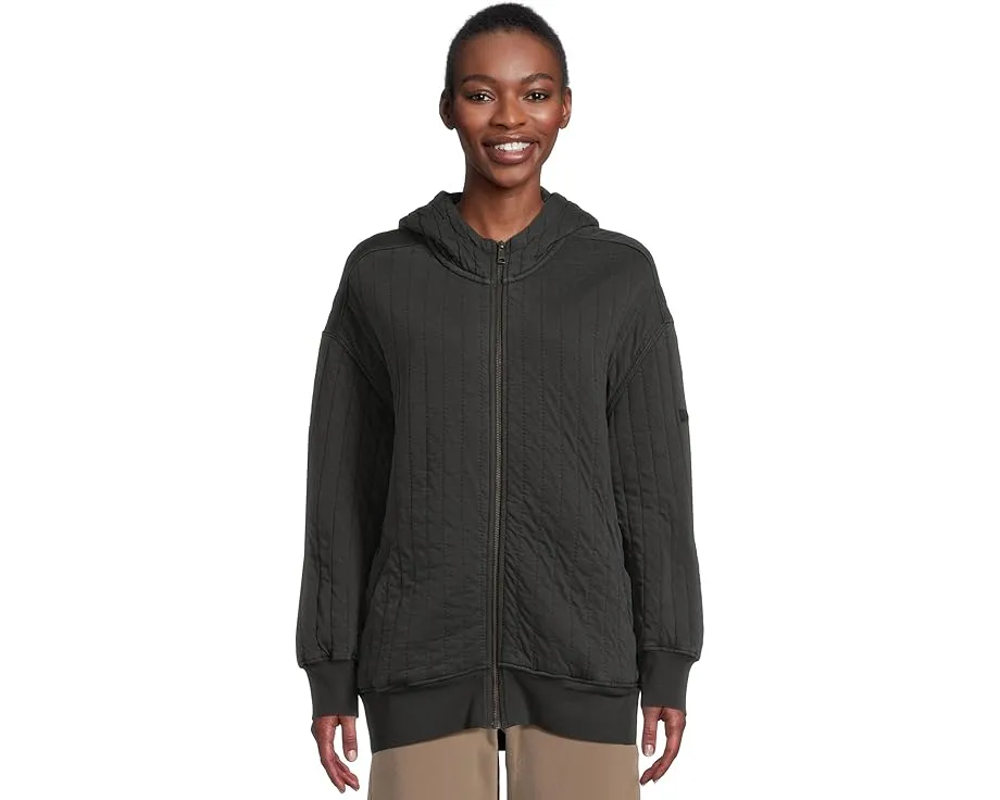 Куртка Prana Cedar and Sage с вертикальной стёжкой и капюшоном