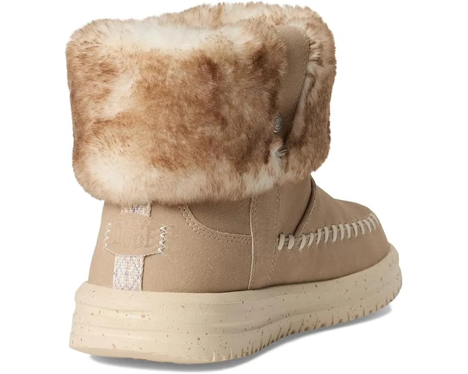 Hey Dude ботинки Camden Cuff Classic Cozy с искусственным мехом и подкладкой из полиэстера