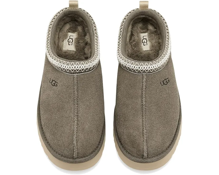 Детские тапочки UGG Tazz с подошвой из сахарного тростника и овечьей шерстью
