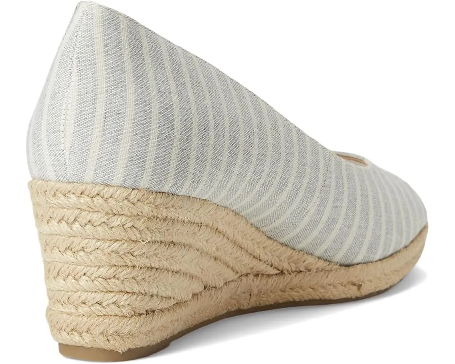 Эспадрильи на танкетке с открытым носком и джутовой подошвой Bandolino Nuri 7
