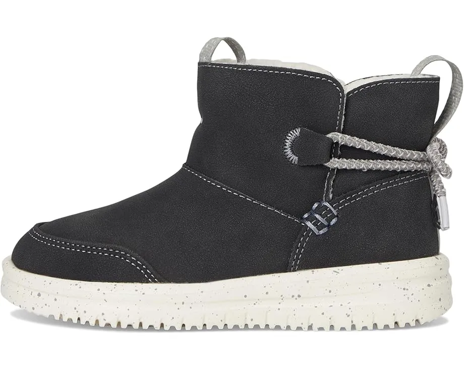 Hey Dude Kids Camden Bow Boots Cozy детские сапожки с искусственным мехом и бантом