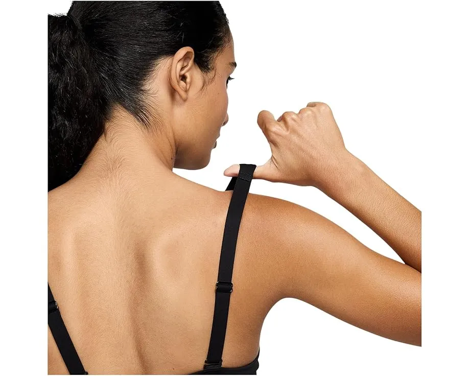 Nike Pro Indy спортивный бюстгальтер с глубоким вырезом и средней поддержкой