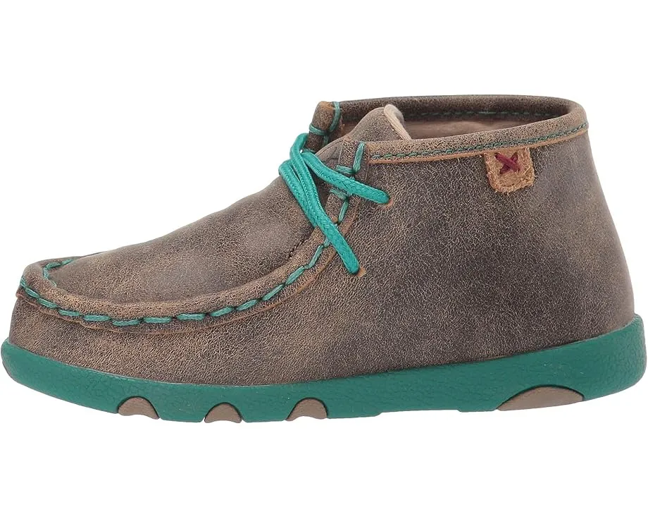 Детские мокасины Twisted X Driving Moc из состаренной кожи