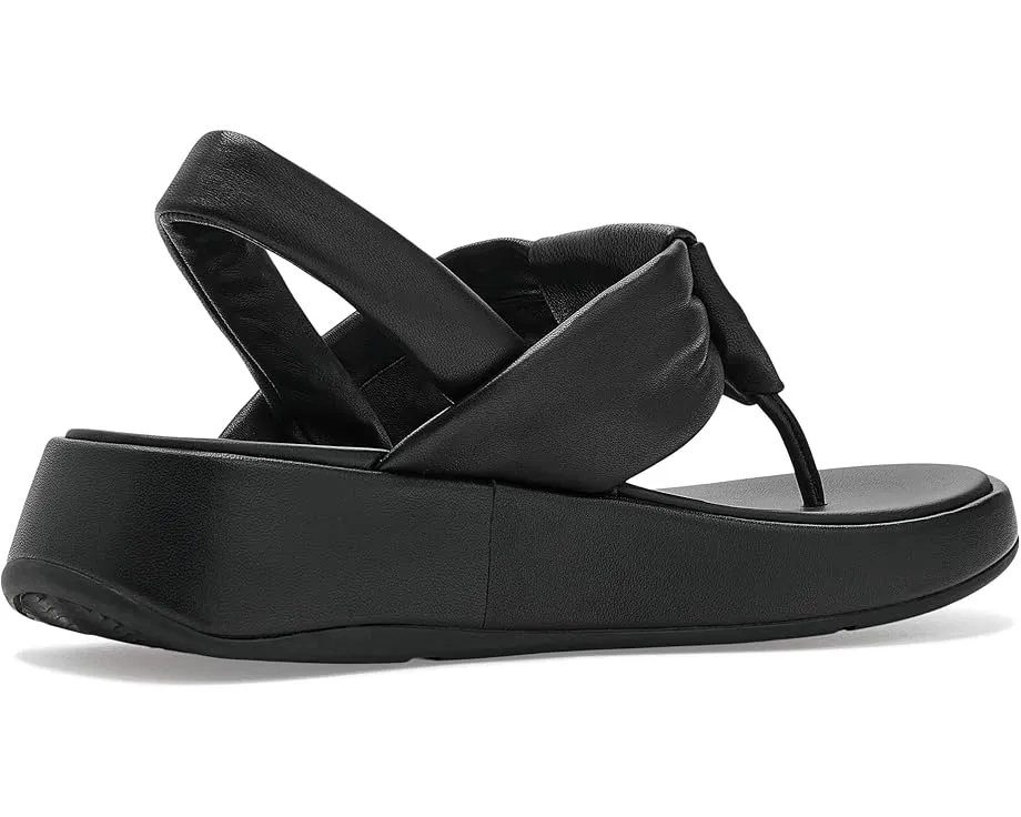 Сандалии FitFlop F Mode Knot с узлом из мягкой кожи и задним ремешком