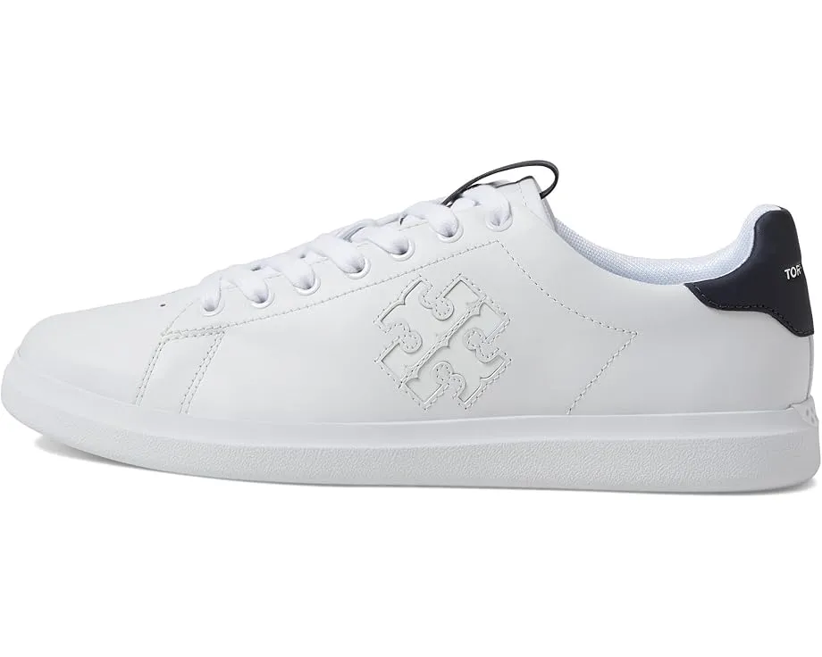 Кроссовки Tory Burch Double T Howell Court из кожи и полиуретана с круглым носком