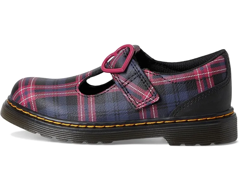 Туфли T-bar Dr. Martens Polley II J для детей с перфорацией