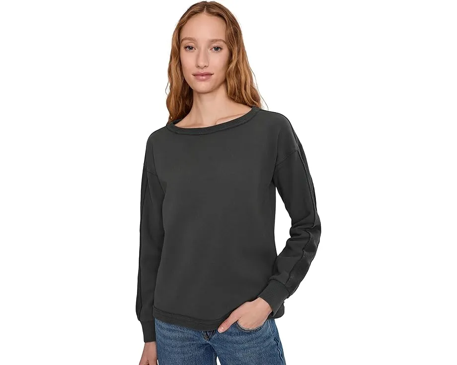 Свитшот с длинным рукавом и реверсивными швами Mod-o-doc