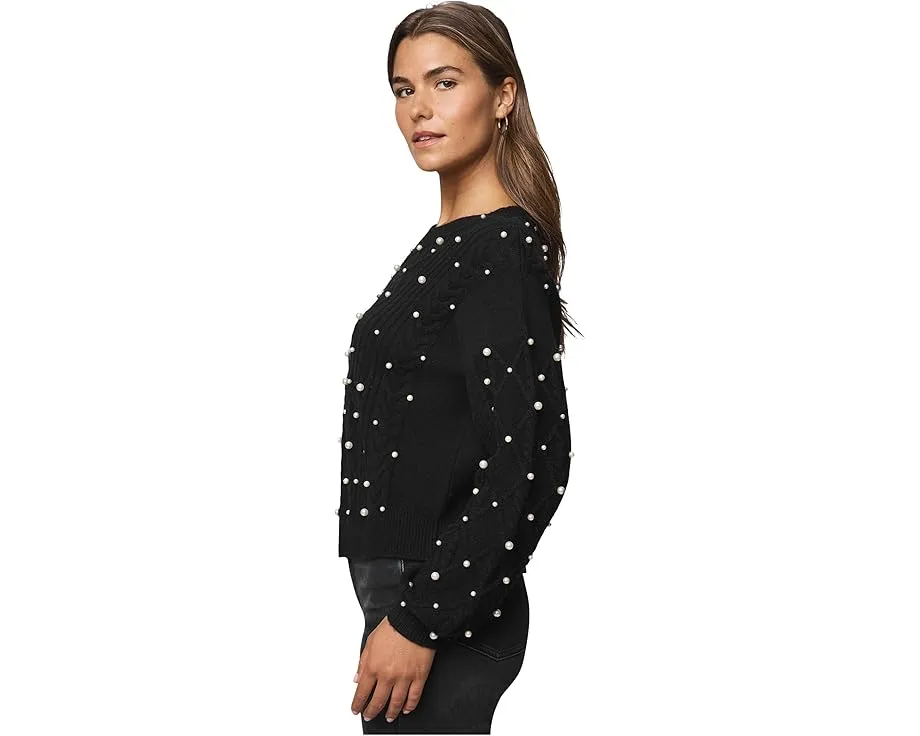 Свитер Demi Pearl с жаккардовым узором и декоративными жемчужинами Splendid