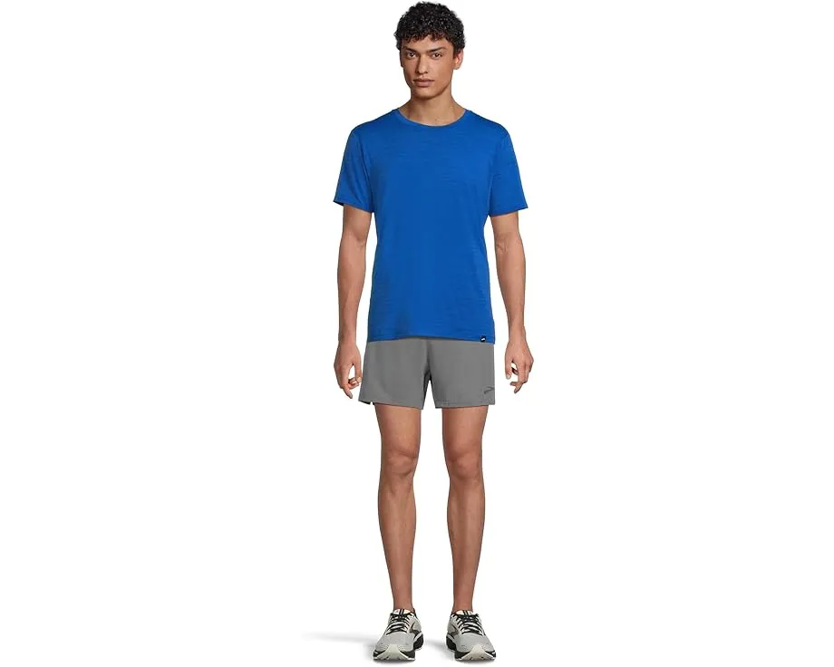 Футболка Brooks Luxe с коротким рукавом из полиэстера и спандекса