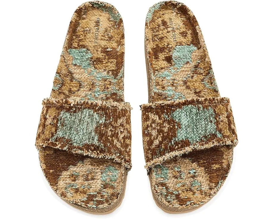 Сандалии Woven Wonders Footbed от Free People с текстильным верхом