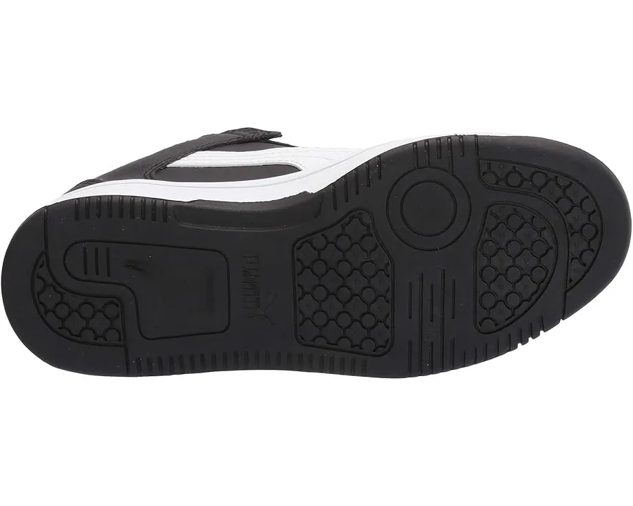 Кроссовки Puma Kids Rebound Layup Lo из кожзама для детей