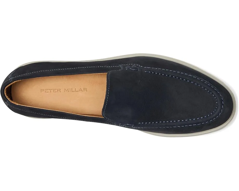 Peter Millar Excursionist Nubuck Venetian Loafers из нубука с мягкой кожаной подкладкой