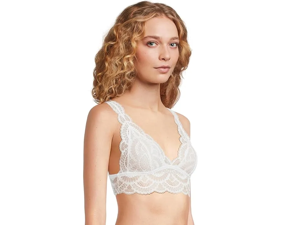 Бралетт Eberjey Mariana Lace с глубоким вырезом и кружевом по всей поверхности