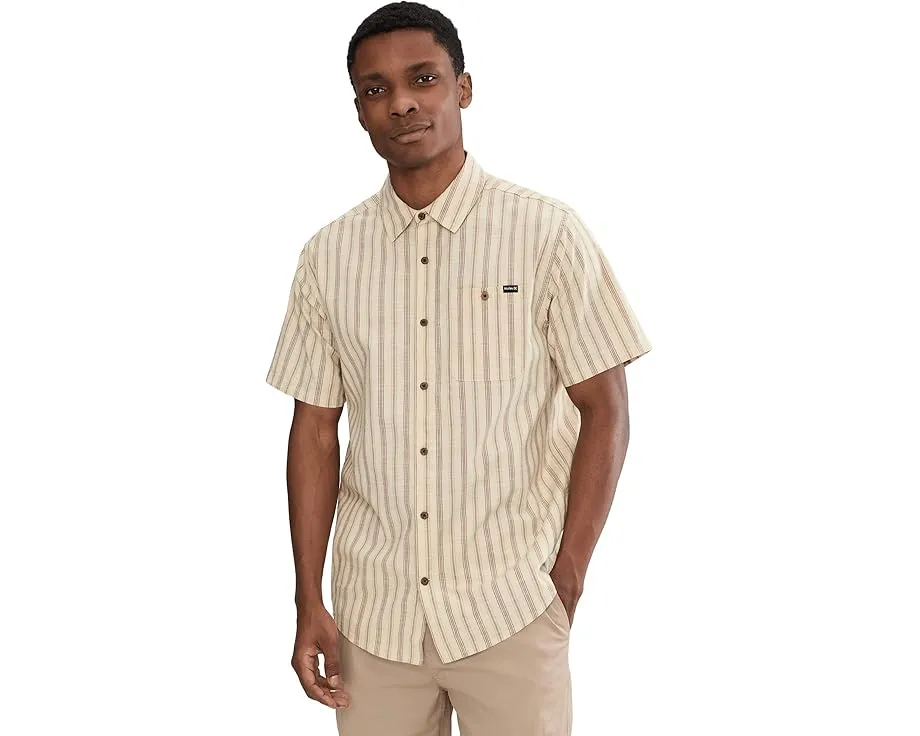 Рубашка Hurley Lido Stripe с коротким рукавом в полоску