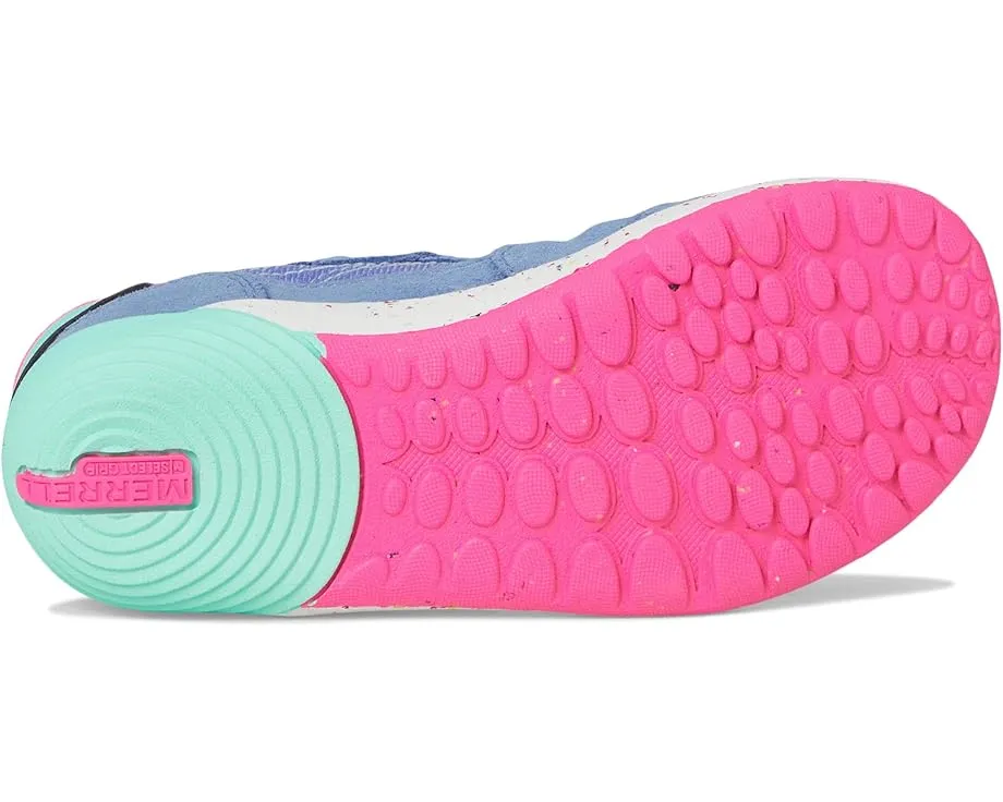 Кроссовки Merrell Bare Steps A83 для малышей с кожаным верхом и застежкой на липучке