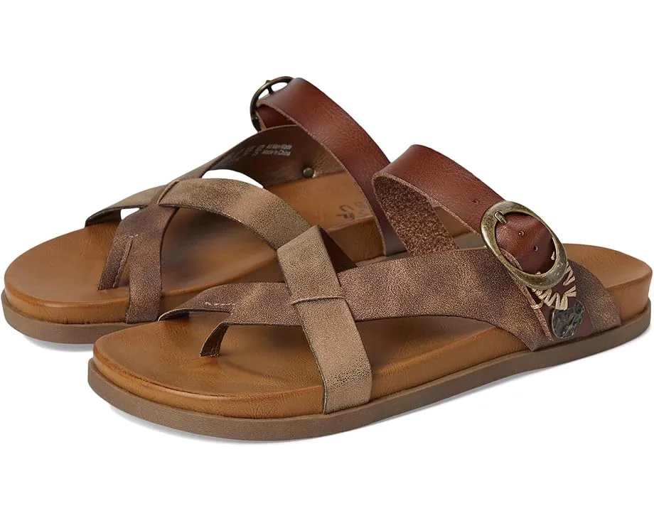 Веганские сандалии Blowfish Malibu Lilac на платформе с перекрестными ремешками