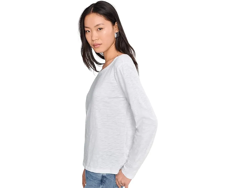 Длинная футболка Mod-o-doc с круглым вырезом и длинными рукавами