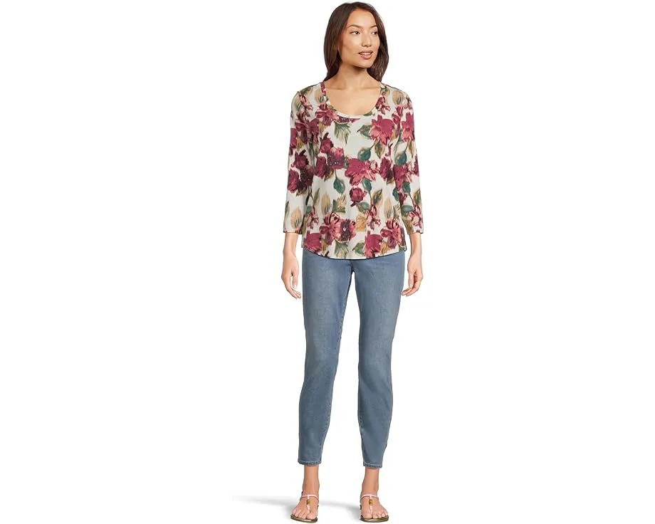 Футболка Ashby Isles Jeweled Blooms с цветочным принтом Tommy Bahama