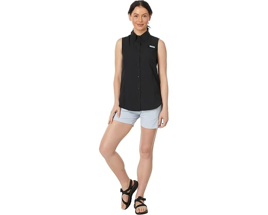 Безрукавка Columbia Tamiami с отложным воротником и защитой от солнца UPF 40