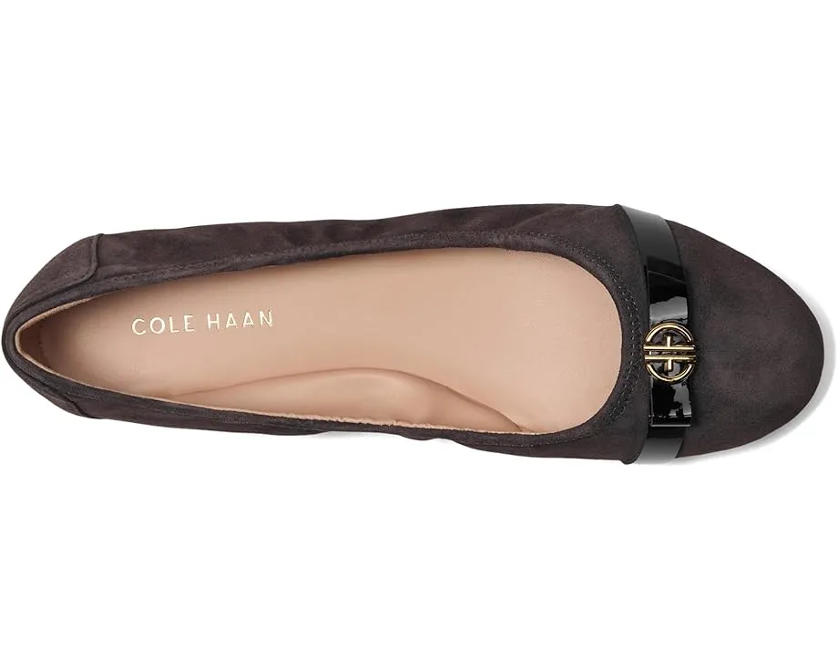 Cole Haan балетки Tova Bow с бантом и приподнятым круглым носком