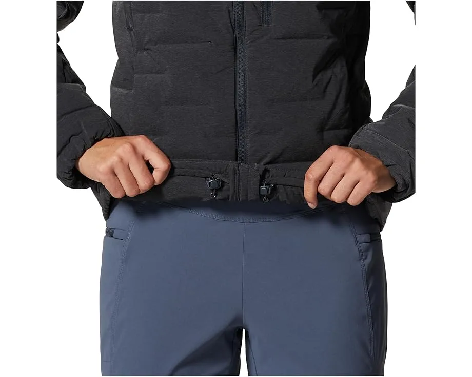 Куртка Mountain Hardwear Stretchdown с утеплителем из пуха и карманами на молнии