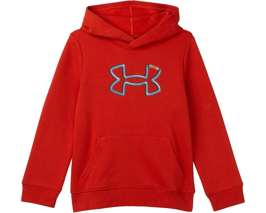 Мягкая толстовка Under Armour Kids с капюшоном и карманом кенгуру