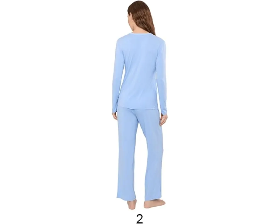 Пижамный комплект Feathers Essentials Natori из мягкого трикотажа