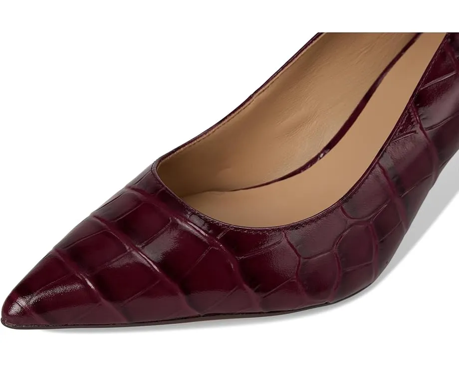 Лодочки LAUREN Ralph Lauren Lanette из кожи с тиснением под крокодила