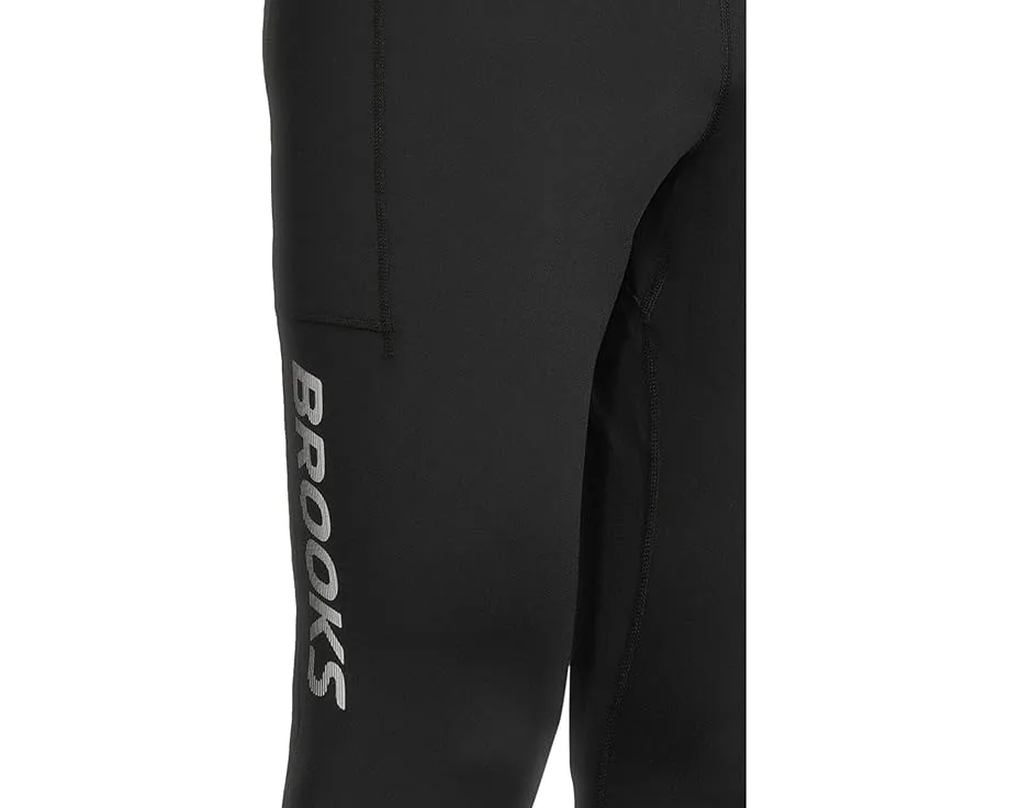 Термолеггинсы Brooks Momentum Thermal Tight 2.0 с внутренним регулируемым шнурком