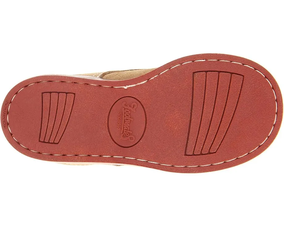 FootMates оксфорды Bucky 2 для детей из мягкой замши с кожаной стелькой